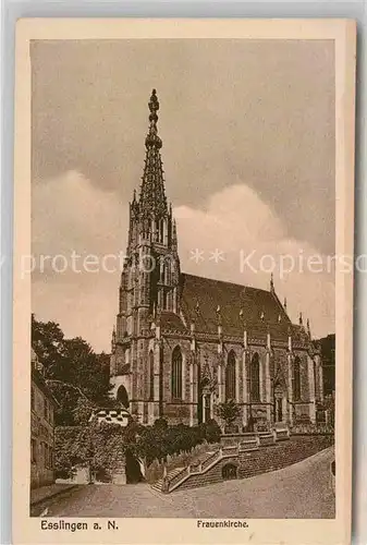 AK / Ansichtskarte Esslingen Neckar Frauenkirche Kat. Esslingen am Neckar