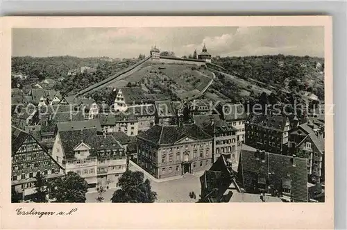 AK / Ansichtskarte Esslingen Neckar Burg Panorama Kat. Esslingen am Neckar