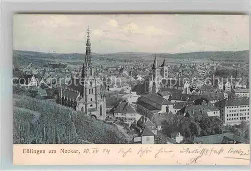 AK / Ansichtskarte Esslingen Neckar Stadtkirche Frauenkirche Kat. Esslingen am Neckar