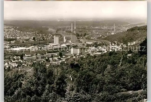 AK / Ansichtskarte Plochingen Fliegeraufnahme Kat. Plochingen