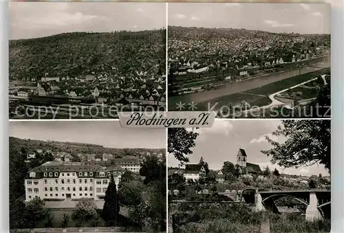 AK / Ansichtskarte Plochingen Panoramen Kat. Plochingen