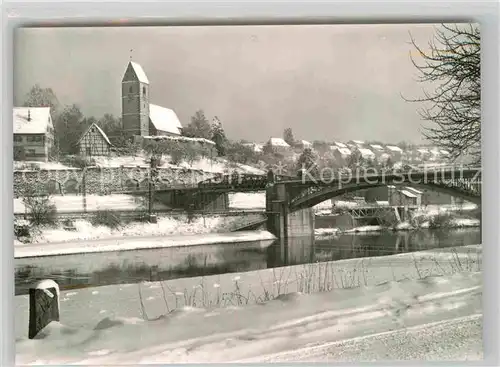 AK / Ansichtskarte Plochingen Stadtansichten Winter Kat. Plochingen