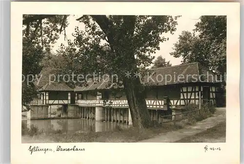 AK / Ansichtskarte Esslingen Neckar Wasserhaus Kat. Esslingen am Neckar