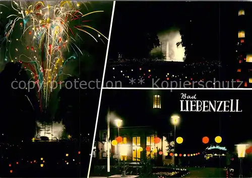 AK / Ansichtskarte Bad Liebenzell Feuerwerk Lampions Kat. Bad Liebenzell