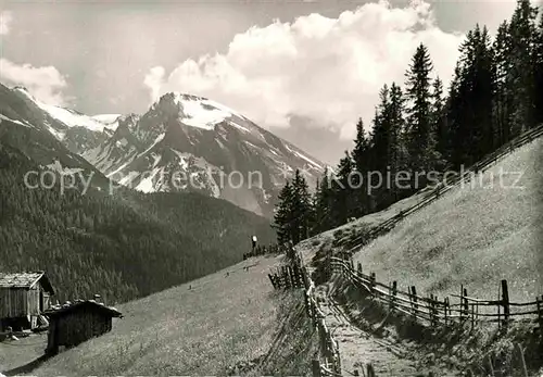 AK / Ansichtskarte Lanersbach Tux Zillertal Hoehenweg Kat. Tux Finkenberg