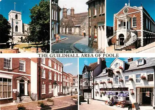 AK / Ansichtskarte Poole Dorset The Guildhall Area