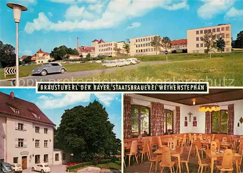 AK / Ansichtskarte Freising Oberbayern Braeustueberl der Bayrischen Staatabrauerei Weihenstephan Kat. Freising