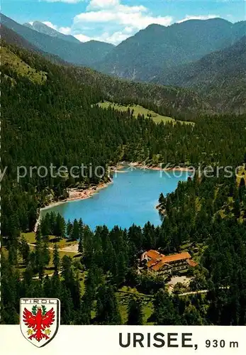 AK / Ansichtskarte Reutte Tirol Fliegeraufnahme Urisee Kat. Reutte