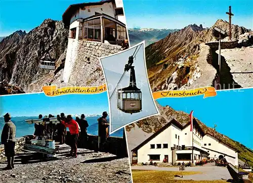 AK / Ansichtskarte Hafelekarspitze nssbrucker Nordkettenbahn Bergstation Gipfelkreuz Brandjoch Kat. Innsbruck