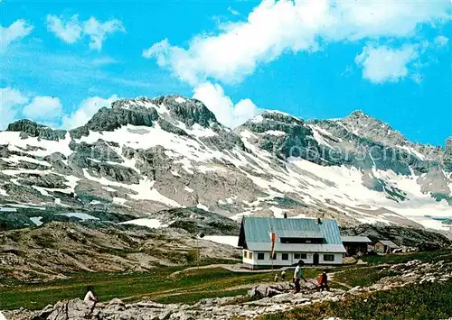 AK / Ansichtskarte Vorarlberg Goeppinger Huette Kat. Oesterreich