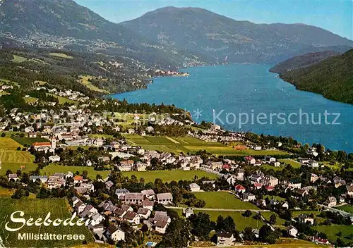 AK / Ansichtskarte Seeboden Kaernten Fliegeraufnahme Kat. Seeboden Millstaettersee