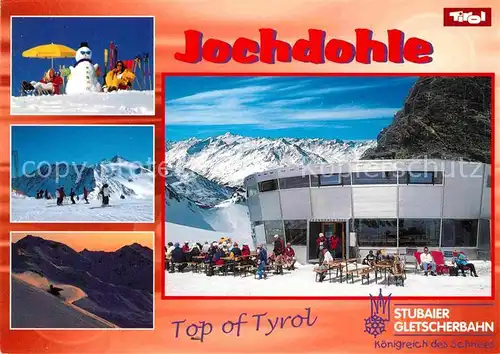 AK / Ansichtskarte Stubaier Alpen Restaurant Jochdohle Kat. Neustift im Stubaital