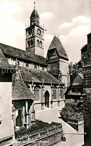 AK / Ansichtskarte ueberlingen Bodensee Muenster Kirche Kat. ueberlingen