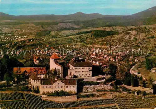 AK / Ansichtskarte Gernsbach Schloss Eberstein im Murgtal Fliegeraufnahme Kat. Gernsbach