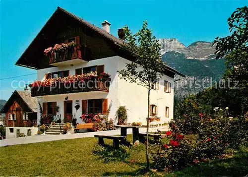 AK / Ansichtskarte Altaussee Haus Koeberl Pension Gaestehaus Ausseer Land Kat. Altaussee