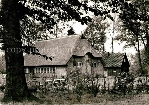 AK / Ansichtskarte Inzmuehlen Rauchkate beim Hans Breuer Haus Kat. Handeloh