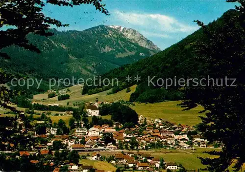 AK / Ansichtskarte Ruhpolding Panorama mit Hochfelln Bayerische Alpen Kat. Ruhpolding