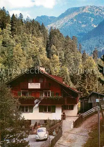 AK / Ansichtskarte Steibis Gasthaus Lanzenbach Allgaeuer Alpen Kat. Oberstaufen