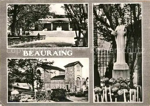 AK / Ansichtskarte Beauraing Kirche Marienfigur Statue Kat. 