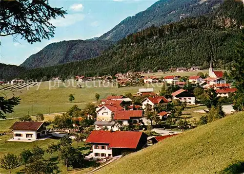 AK / Ansichtskarte Oberwoessen Panorama Chiemgauer Alpen Kat. Unterwoessen