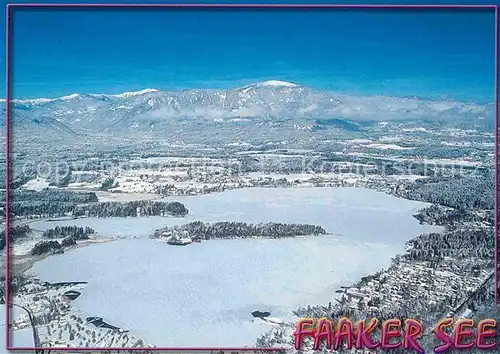 AK / Ansichtskarte Faakersee Gerlitzen  Kat. Villach