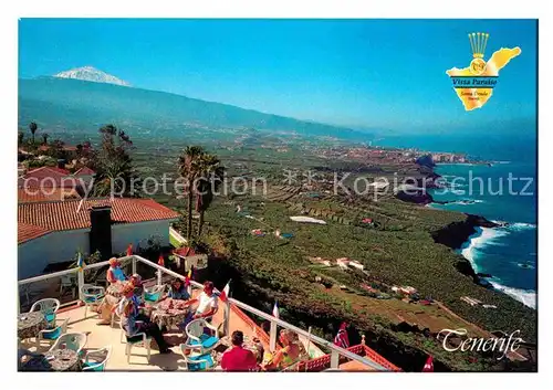 AK / Ansichtskarte Santa Ursula Cafe Vista Paraiso Kat. Tenerife Islas Canarias Spanien