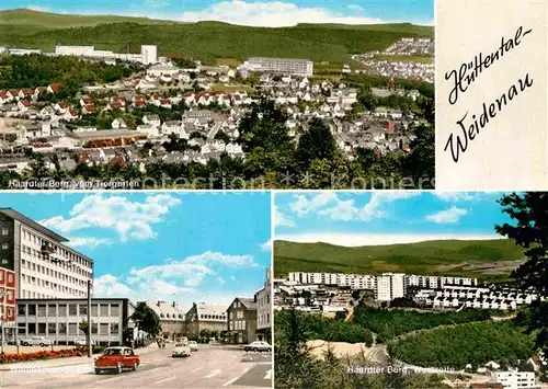 AK / Ansichtskarte Weidenau Sieg Huettental Haardter Berg Weidenauer Strasse  Kat. Siegen