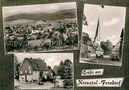AK / Ansichtskarte Ferndorf Kreuztal Ortsansichten  Kat. Kreuztal
