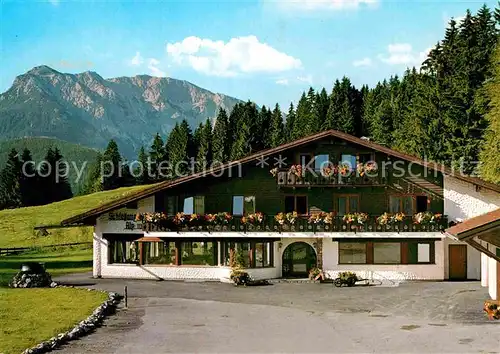 AK / Ansichtskarte Obermeilingen Pfronten Berggasthof Schlossanger Alp  Kat. Pfronten