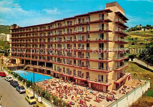 AK / Ansichtskarte Lloret de Mar Hotel Rosamar Park Schwimmbad Kat. Costa Brava Spanien