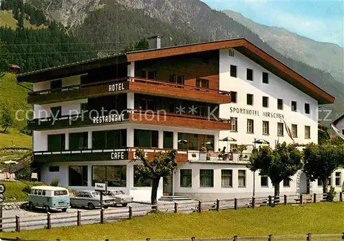 AK / Ansichtskarte Pettneu Arlberg Sporthotel Hirschen Kat. Pettneu am Arlberg