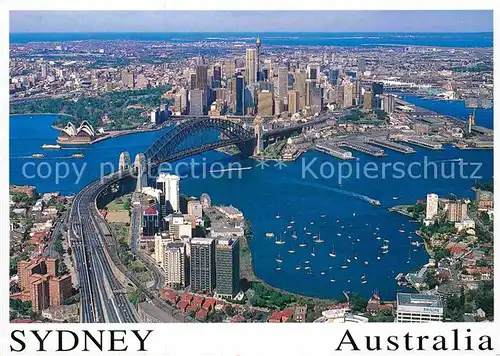 AK / Ansichtskarte Sydney New South Wales Fliegeraufnahme Kat. Sydney