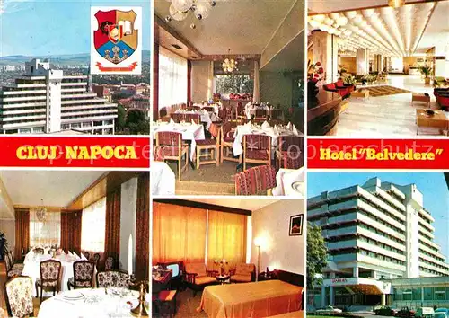 AK / Ansichtskarte Cluj Napoca Hotel Belvedere Kat. Cluj Napoca