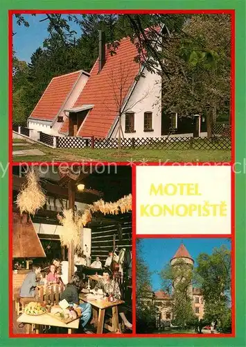 AK / Ansichtskarte Zamek Konopiste Motel Konopiste Kat. Tschechische Republik