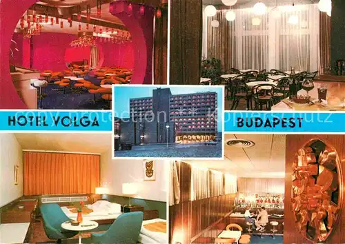 AK / Ansichtskarte Budapest Hotel Volga Kat. Budapest