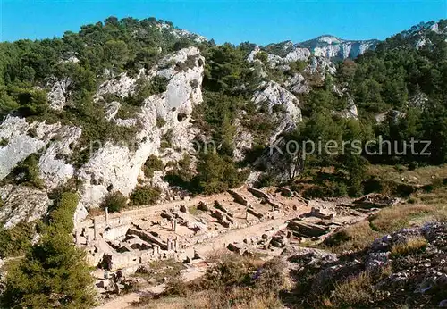 AK / Ansichtskarte Saint Remy de Provence Glanum Ruinen Roemische Stadt Felsen Kat. Saint Remy de Provence