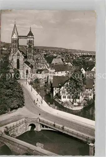 AK / Ansichtskarte Esslingen Neckar Stadtkirche Kat. Esslingen am Neckar