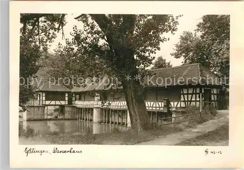 AK / Ansichtskarte Esslingen Neckar Wasserhaus Kat. Esslingen am Neckar