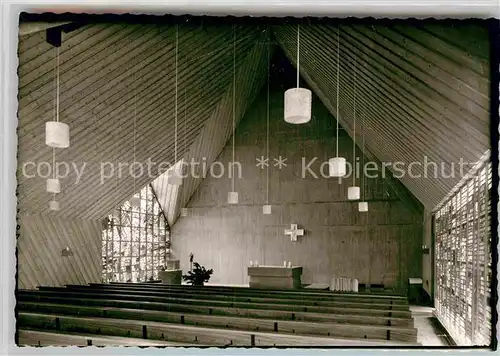 AK / Ansichtskarte Lossburg Kirche Inneres Kat. Lossburg