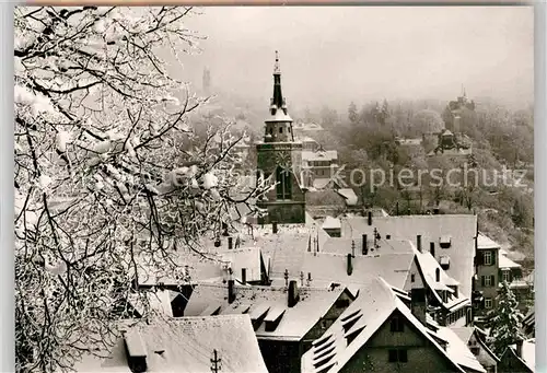 AK / Ansichtskarte Tuebingen Neckar mit Stiftskirche