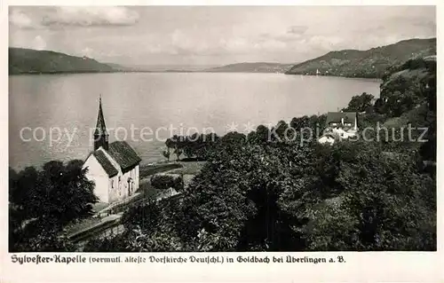 AK / Ansichtskarte Goldbach ueberlingen Sylvester Kapelle Kat. ueberlingen