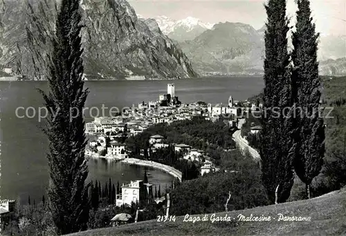 AK / Ansichtskarte Malcesine Lago di Garda Panorama  Kat. Malcesine