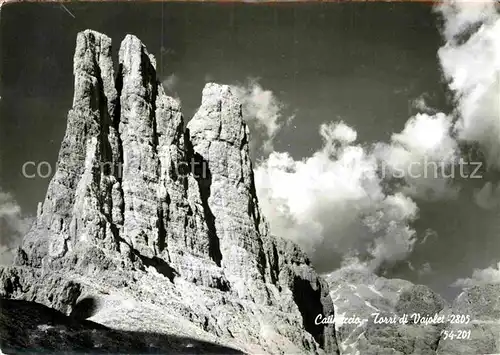 AK / Ansichtskarte Catinaccio Torri di Vajolet Kat. Italien