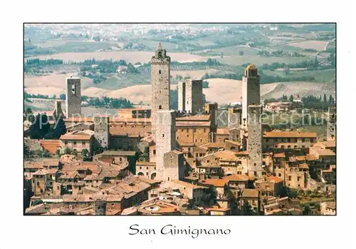 AK / Ansichtskarte San Gimignano Panorama 