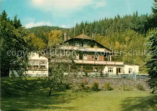 AK / Ansichtskarte Tabarz Hotel Schweizerhaus Kat. Tabarz Thueringer Wald