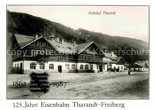 AK / Ansichtskarte Tharandt Bahnhof Kat. Tharandt