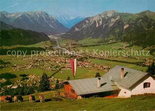 AK / Ansichtskarte Reutte Tirol Panorama Duerrenberger AlpeHahnenkamm  Kat. Reutte