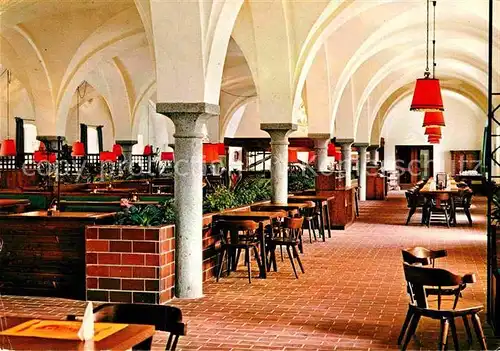 AK / Ansichtskarte Reichersberg Inn Speiserestaurant Klosterhof