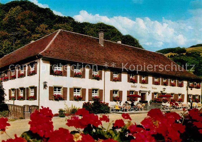 Ak Ansichtskarte Muenstertal Schwarzwald Romantik Hotel Spielweg Historischer Schwarzwaldgasthof Kat Muenstertal Nr Kb Oldthing Ansicht