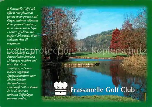 AK / Ansichtskarte Padova Frassanelle Golf Club Kat. Padova